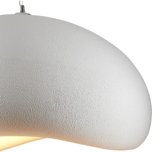Lampa wisząca Japandi Stone 80cm biała - Step Into Design