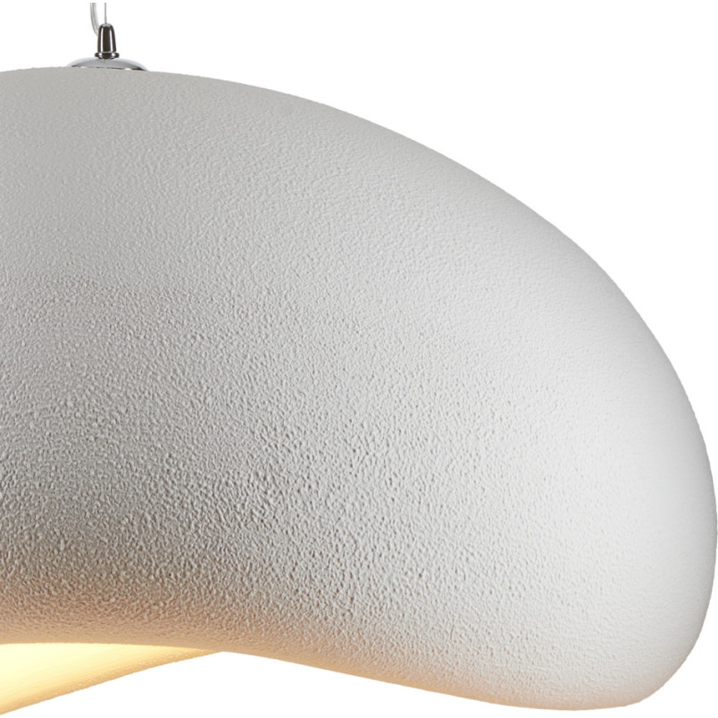 Lampa wisząca Japandi Stone 80cm biała - Step Into Design