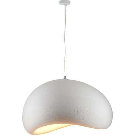 Lampa wisząca Japandi Stone 80cm biała - Step Into Design