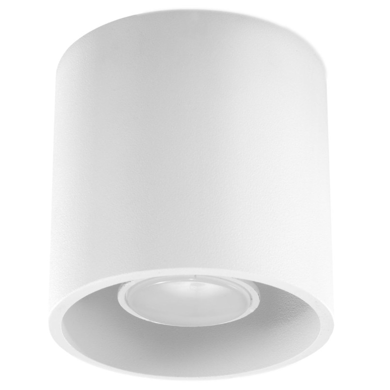 Lampa spot tuba Orbis 10cm biała Sollux | Downlighty Sollux