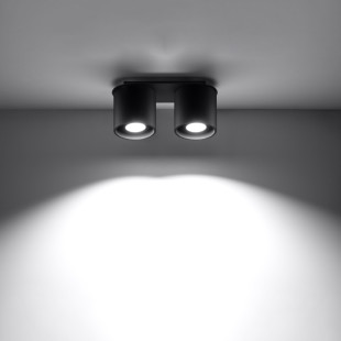 Lampa spot 2 punktowa Orbis | Sollux - Nowoczesne oświetlenie