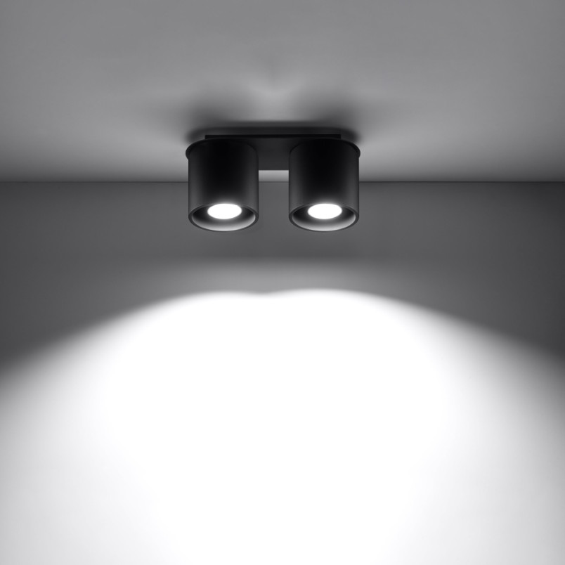 Lampa spot 2 punktowa Orbis | Sollux - Nowoczesne oświetlenie