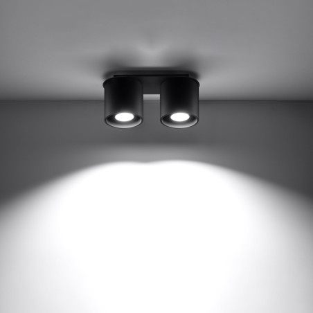 Lampa spot 2 punktowa Orbis | Sollux - Nowoczesne oświetlenie