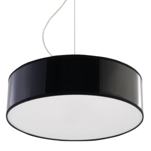 Lampa wisząca Arena czarna - Sollux | Oświetlenie nowoczesne