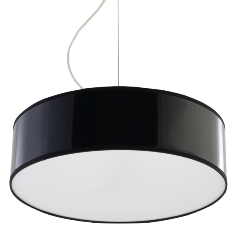 Lampa wisząca Arena czarna - Sollux | Oświetlenie nowoczesne