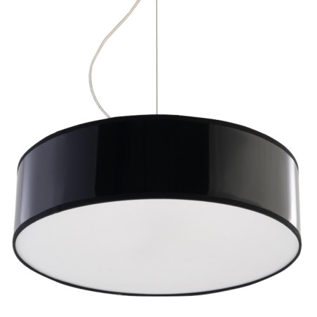 Lampa wisząca Arena czarna - Sollux | Oświetlenie nowoczesne