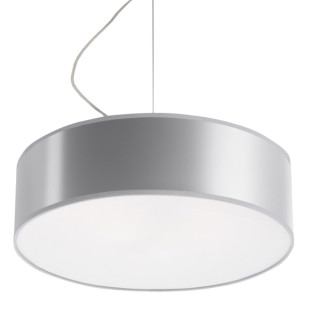 Lampa wisząca Arena szara 35cm Sollux | Nowoczesne oświetlenie