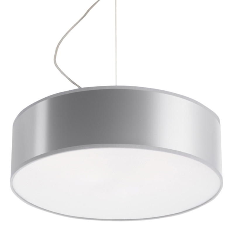 Lampa wisząca Arena szara 35cm Sollux | Nowoczesne oświetlenie