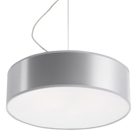 Lampa wisząca Arena szara 35cm Sollux | Nowoczesne oświetlenie