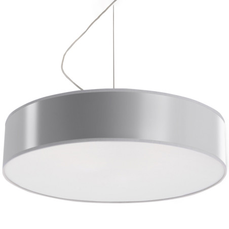 Lampa wisząca Arena Sollux - Okrągła, Szara - Kup online!