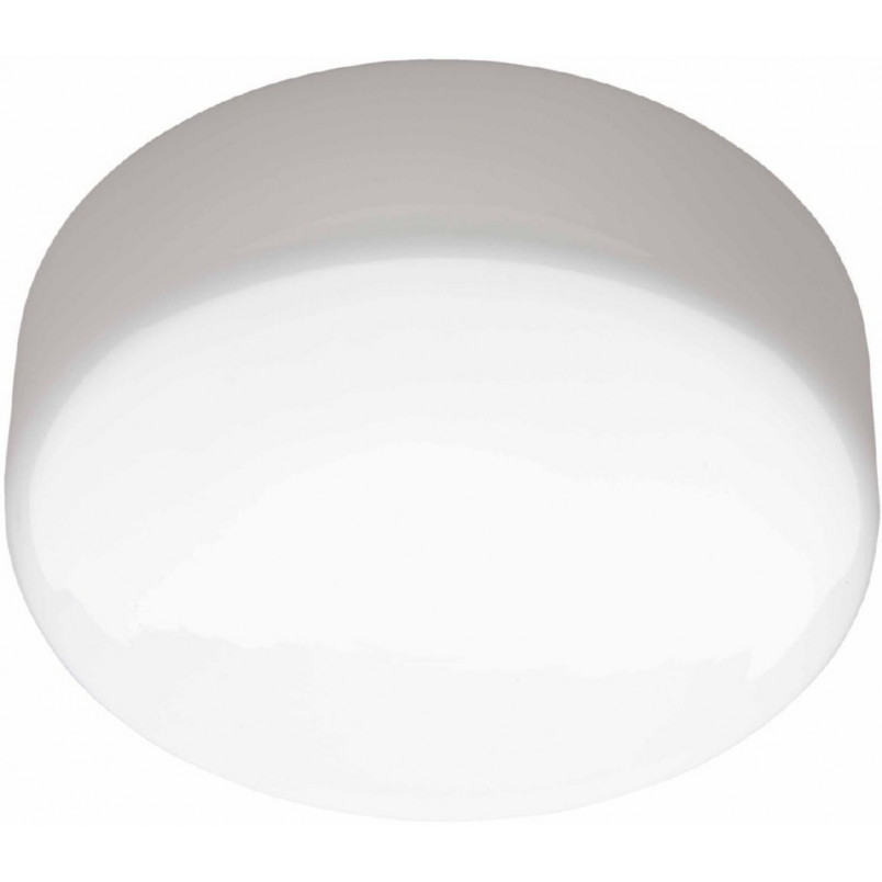 Plafon szklany okrągły Isar 20cm biały Brilliant - Kup teraz!