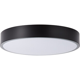 Plafon okrągły minimalistyczny Slimline LED 33 Biało-Czarny marki Brilliant