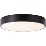 Plafon LED okrągły czarno-biały Brilliant | Minimalistyczny design