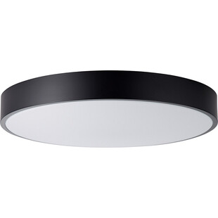 Plafon okrągły z pilotem sterowania Slimline LED 49 Biało-Czarny marki Brilliant