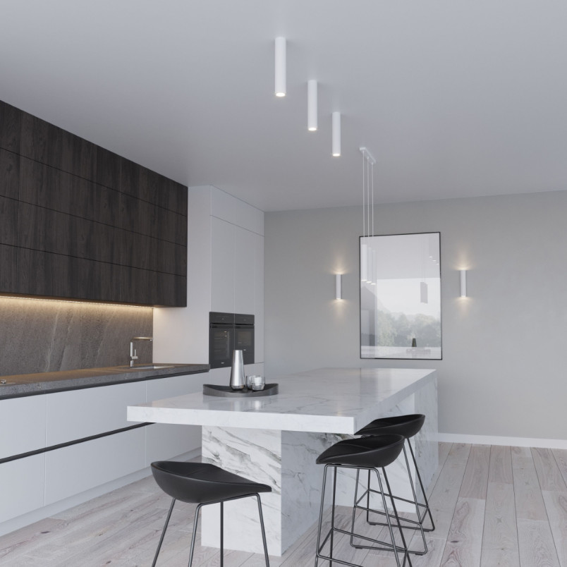 Lampa spot Lagos biała Sollux - Nowoczesny design