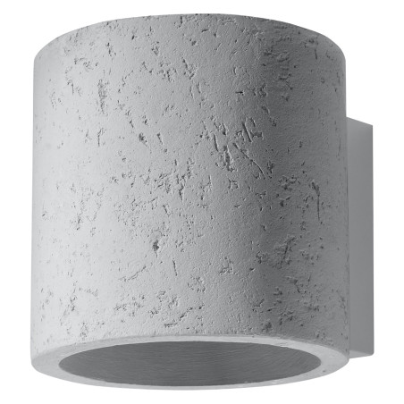 Kinkiet betonowy Orbis 10cm Sollux - Loftowy design