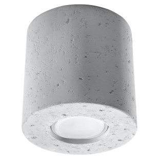 Lampa Betonowa Orbis Sollux | Loftowa | 10cm | Szara