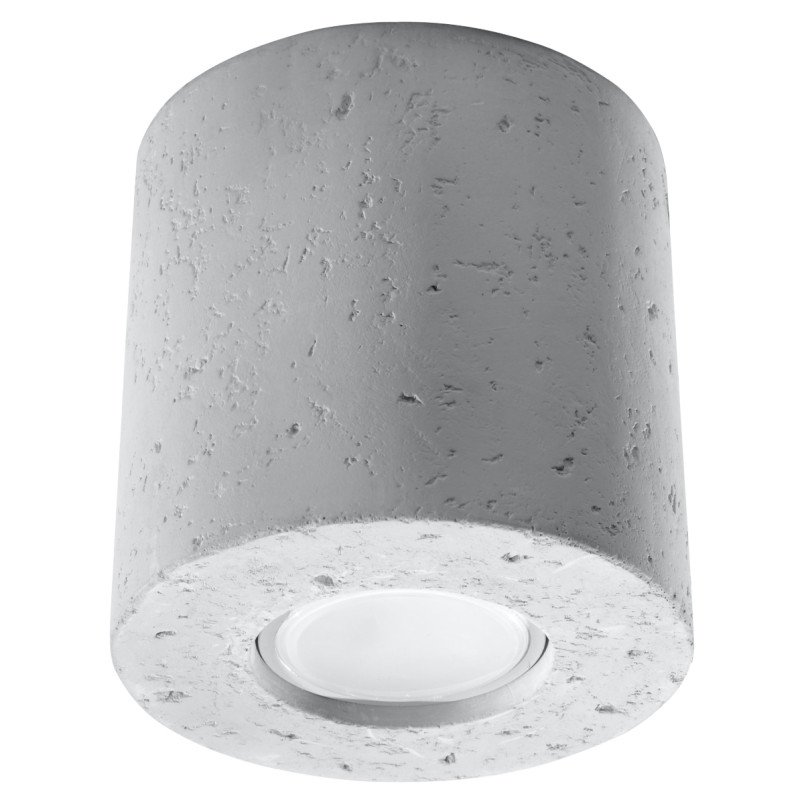 Lampa Betonowa Orbis Sollux | Loftowa | 10cm | Szara