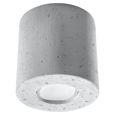 Lampa Betonowa Orbis Sollux | Loftowa | 10cm | Szara