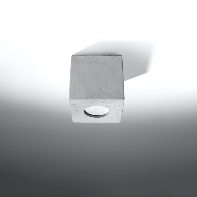Lampa Betonowa Quad Sollux | Loftowa | Kup Teraz