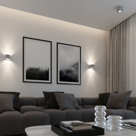 Lampa Betonowa Quad Sollux | Loftowa | Kup Teraz