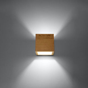 Kinkiet drewniany Sollux Quad | Skandynawski design