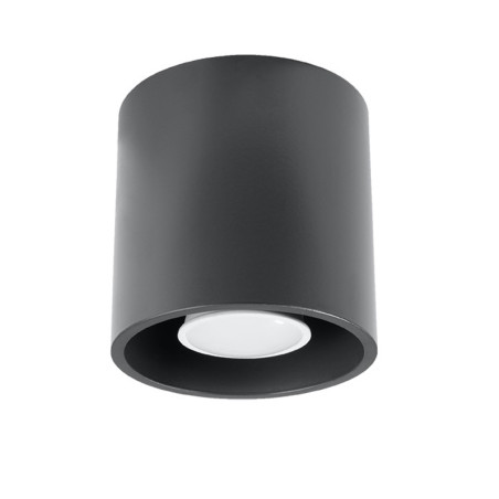 Lampa spot tuba Orbis 10cm antracyt Sollux - Oświetlenie