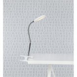 Lampa Klips Flex LED biała Markslojd | Nowoczesna Lampa Biurkowa