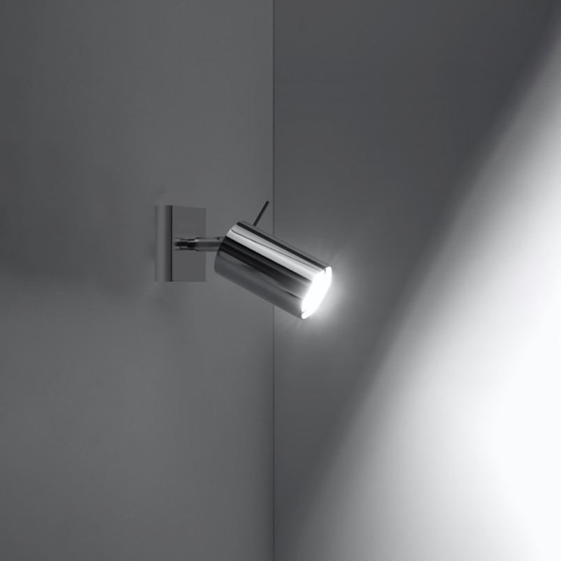 Kinkiet Reflektor Regulowany Ring Chrom Sollux | Kup Teraz