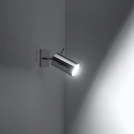 Kinkiet Reflektor Regulowany Ring Chrom Sollux | Kup Teraz