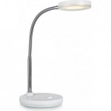 Lampa biurkowa LED biała Markslojd Flex - Nowoczesne oświetlenie
