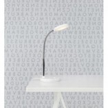 Lampa biurkowa LED biała Markslojd Flex - Nowoczesne oświetlenie