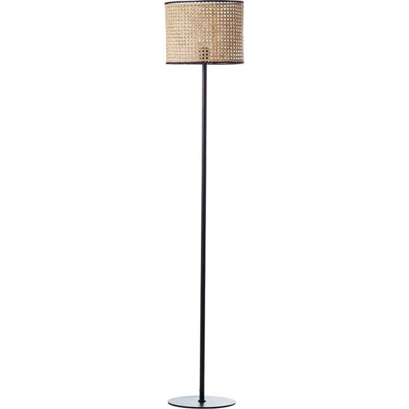 Lampa podłogowa rattanowa Wiley 30 - Boho, Rustykalny | Brilliant