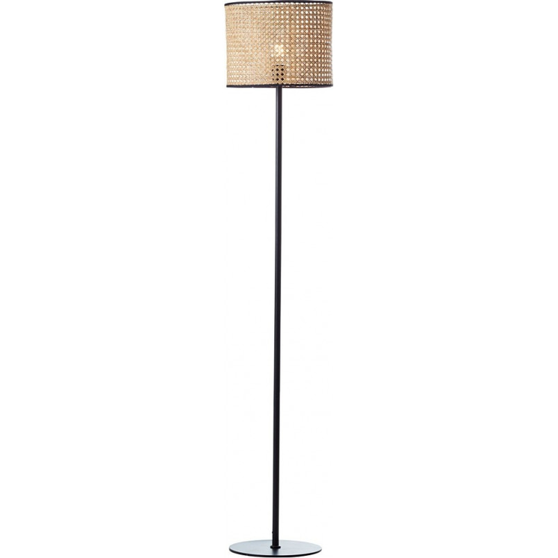 Lampa podłogowa rattanowa Wiley 30 - Boho, Rustykalny | Brilliant