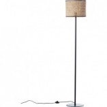 Lampa podłogowa rattanowa Wiley 30 - Boho, Rustykalny | Brilliant
