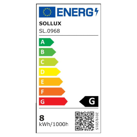 Żarówka LED E27 Sollux 7,5W 3000K - Ciepłe Światło, 5 Lat Gwarancji