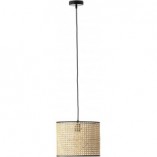 Lampa rattanowa wisząca Boho Wiley | Brilliant - 30cm