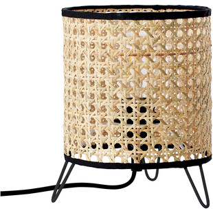 Lampa stołowa rattanowa Wiley 17 - Boho styl | Brilliant