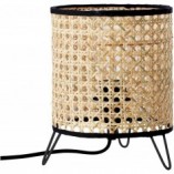 Lampa stołowa rattanowa Wiley 17 - Boho styl | Brilliant
