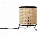 Lampa stołowa rattanowa Wiley 17 - Boho styl | Brilliant