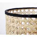 Lampa stołowa rattanowa Wiley 17 - Boho styl | Brilliant