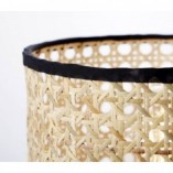 Lampa stołowa rattanowa Wiley 17 - Boho styl | Brilliant