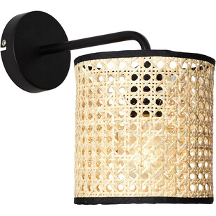 Kinkiet rattanowy boho Wiley marki Brilliant