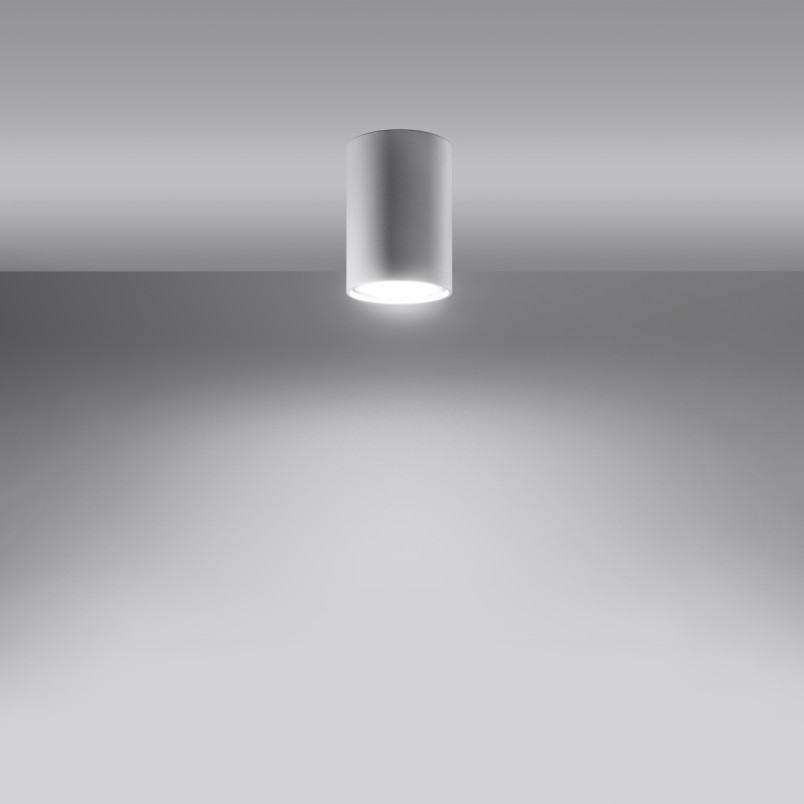 Lampa spot Lagos biała Sollux | Nowoczesny design