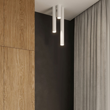 Lampa spot Lagos biała Sollux | Nowoczesny design