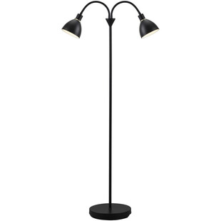 Lampa podłogowa podwójna Ray Czarna marki Nordlux
