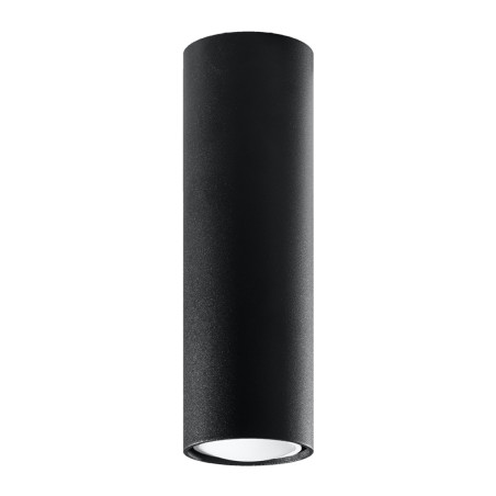 Lampa spot Lagos Sollux - czarna tuba 6cm | Sklep z oświetleniem