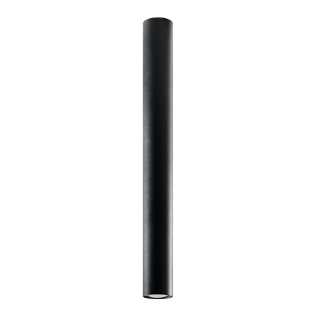 Lampa spot Sollux Lagos 6cm czarna - Nowoczesny design