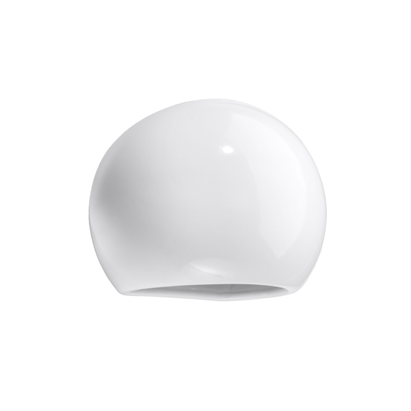 Kinkiet ceramiczny biały Globe Sollux - Oświetlenie ścienne