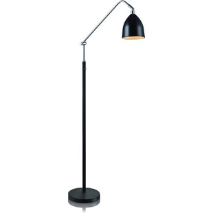 Lampa podłogowa regulowana Fredrikshamn Czarna marki Markslojd